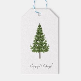 Classic Christmas Tree Gift Tag