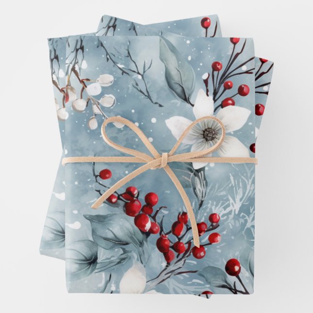 Classic Christmas  Wrapping Paper Sheet (In situ)