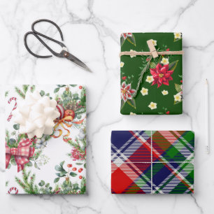 Classic Christmas  Wrapping Paper Sheet
