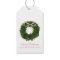 Classic Christmas Wreath Gift Tags - Customisable