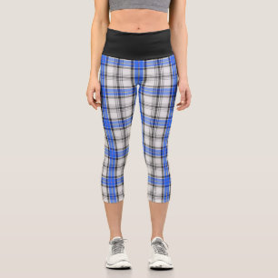 Classic Clan Hannay Tartan Plaid Capri Leggings