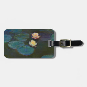 Classic Claude Monet Water Lilies Impression Luggage Tag