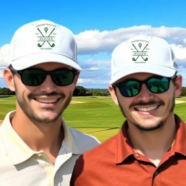 Classic Club Name Forest Green Golf Hat (Creator Uploaded)