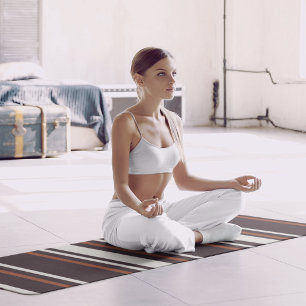 Classic Coffee Brown Yoga Mat