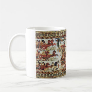 Classic Coffee Mug, 325 ml ~ Tutankhamun In Battle Mug