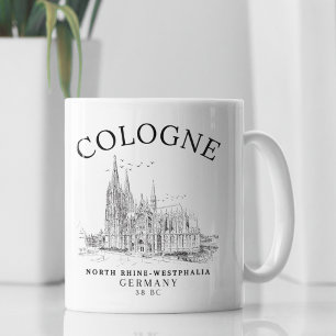 Classic Cologne Cathedral Germany Vista Coffee Mug