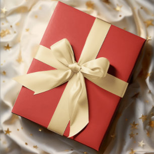 Classic Colours - Bright Red - Solid Roll Wrapping Paper