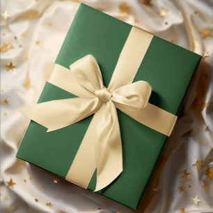Classic Colours - Dark Green - Solid Roll Wrapping Paper