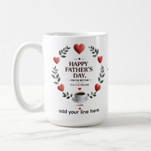 Classic Comfort – 15 oz Personalised Father’s Day Coffee Mug
