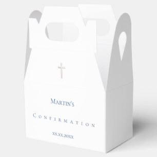  classic Confirmation Favour Box