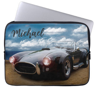 Classic Convertible Automobile Laptop Sleeve