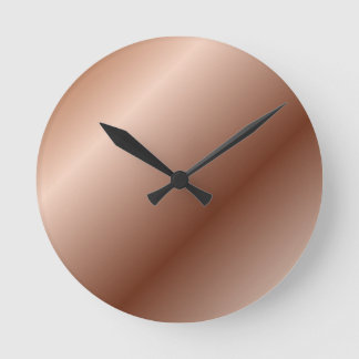 Classic Copper #15 Round Clock