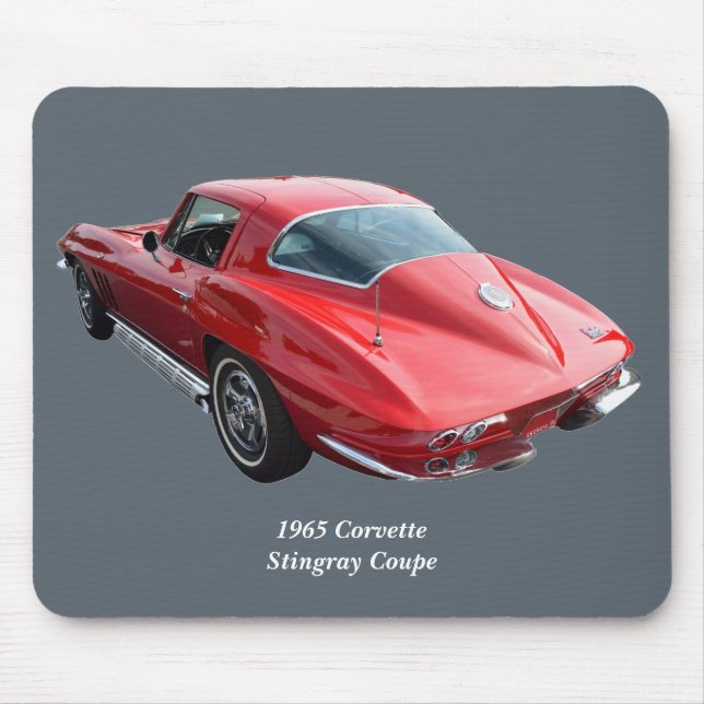 Classic Corvette Coupe Mouse Pad (Front)
