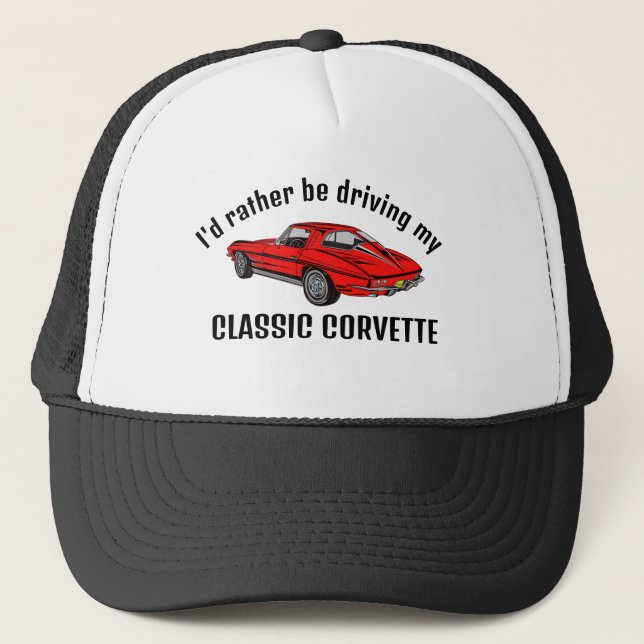 Classic Corvette Design Hat (Front)
