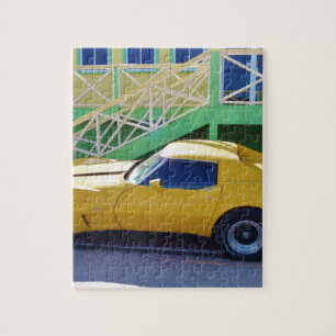 Classic Corvette Stingray. Jigsaw Puzzle