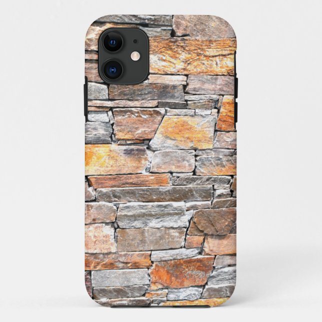 Classic country brick rock stone pattern Case-Mate iPhone case (Back)