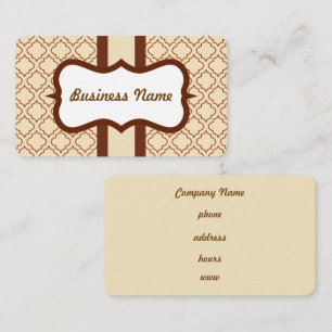 Classic Cream Business Card