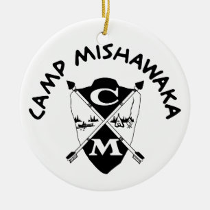 Classic Crest Orniment Ceramic Tree Decoration