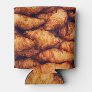 Classic Croissants Top View Delight Can Cooler