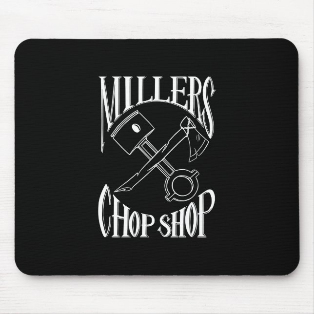 Classic Cross Bones Logo Mouse Pad (Front)