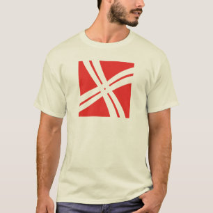 Classic Cross line Letter X Monogram T-Shirt