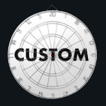 Classic Custom Dartboard - Red & Green Standard<br><div class="desc">Custom Dartboard blank template to make your own photo dartboard,  logo dartboard,  fun image dartboard with full customization. Regulation size with metal frame and 6 brass darts (Stars and Stripes   Union Jack flights). Add your own personalized text and images. A fun gift for a darts player.</div>