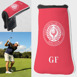 Classic Custom Name Putter Golf Head Cover Red