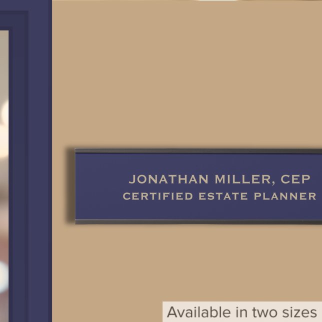 Classic Custom Name Title Door Sign (Creator Uploaded)