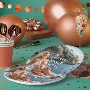 CLASSIC! 🍽️ Custom Round Paper Plate