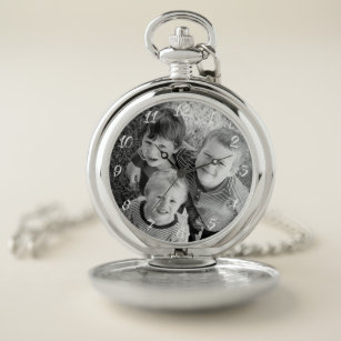 Classic Customisable Photo Gift Pocket Watch