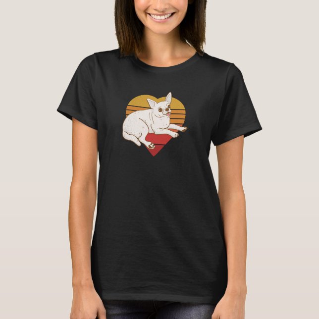 Classic Cute Chihuahua T-Shirt (Front)