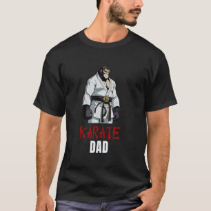 Classic Cute Tiger Karate Dad - Funny Martial Arts T-Shirt