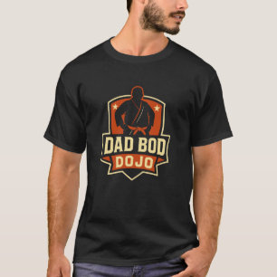 Classic Dad Bod Dojo Funny Karate MMA Men's Dad Bo T-Shirt