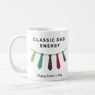 Classic Dad Energy Father's Day Sweet Coffee Mug