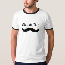 Classic Dad Moustache T-Shirt