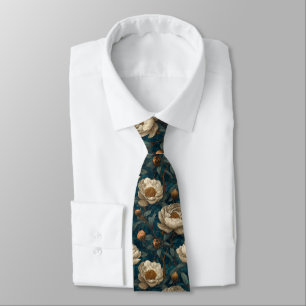 Classic Dads Fathers Day Gifts Peonies Tie