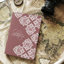 Classic Damask Abstract Chic Geometric Script