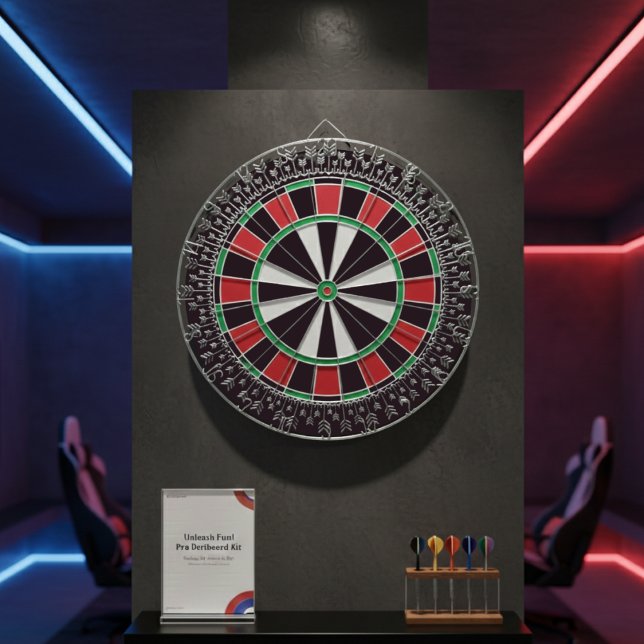 Classic Dartboard Arrow Pattern Game Design (Creator Uploaded)