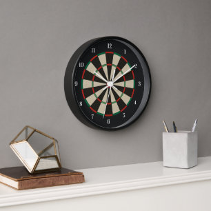 Classic Dartboard Clock