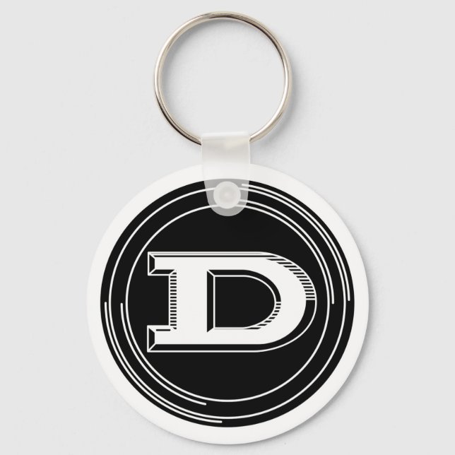 Classic Datsun emblem Key Ring (Front)