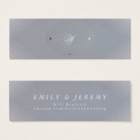 Classic Deco Gold Vintage Gray Calligraphy Wedding