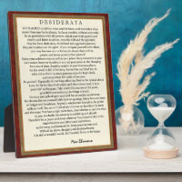 Classic Desiderata