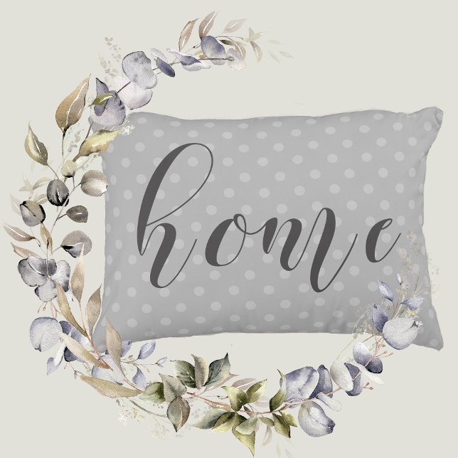 Classic Design "Home" Decorative Cushion (Creator Uploaded)