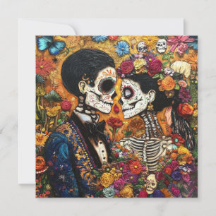 Classic Día de los Muertos Invitation