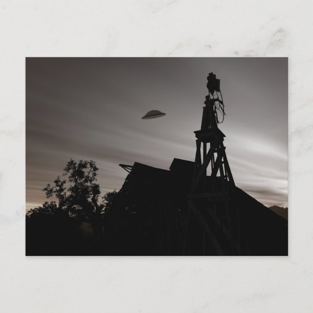 Classic Domed Saucer Postcard (Front)