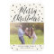 Classic Dots Christmas Holiday Photo Cards