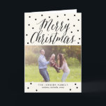 Classic Dots Christmas Photo Cards<br><div class="desc">Design © Berry Berry Sweet.  Visit our design showroom at WWW.BERRYBERRYSWEET.COM</div>