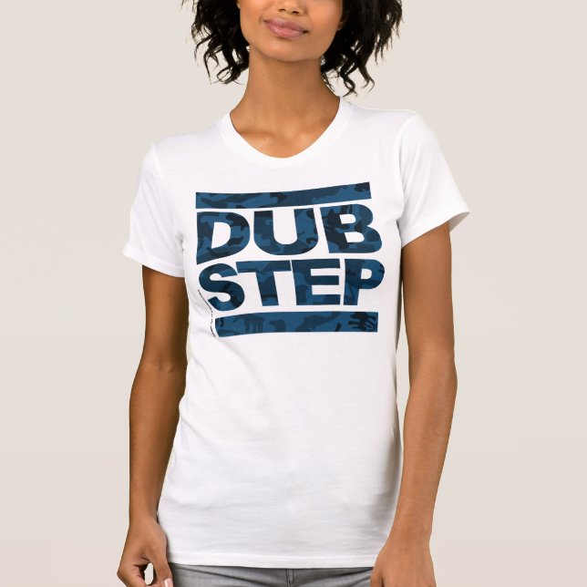 Classic Dubstep Camo Square T-Shirt (Front)