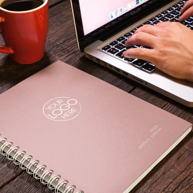 Classic Dusty Rose Modern Logo Weekly Planner (Creator Uploaded)