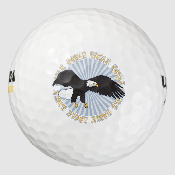 Eagle Golf Balls Zazzle AU